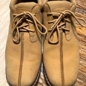 * Men's Lugz Lace-up Oxford Camel Khaki Color Shoes US Size 12 Great Condition *